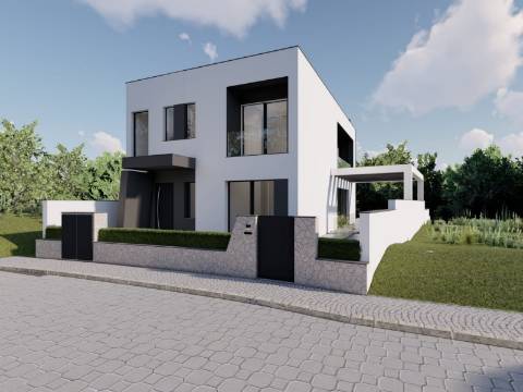 Portimão - Moradia nova com piscina e VISTA para a RIA DE ALVOR