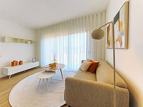 Moderna Moradia Geminada com 2 Quartos, inserido num Golfe Resort