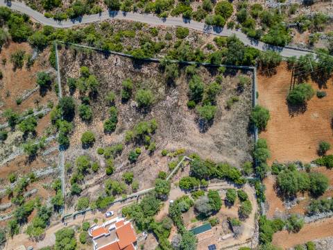 LOULÉ - Terreno Rústico com 3 Furos Licenciados e Vista Mar Desafogada