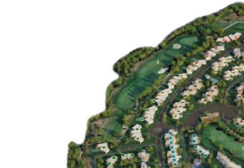 Terreno com projecto aprovado, inserido num Golfe Resort