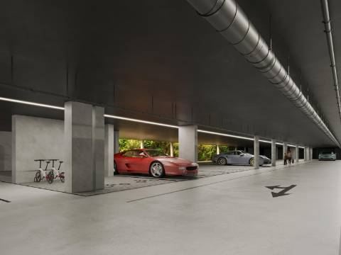 VILAMOURA - Apartamento T2 com Piscina e jardim comum em empreendimento em construção