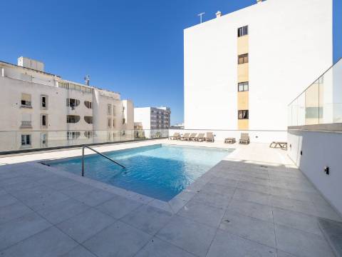 QUARTEIRA - Apartamento T2 em condomínio privado com piscina