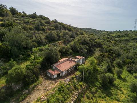 ESTOI - Terreno com vista mar e ruína