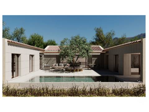 LOULÉ - Moradia T3 térrea com piscina em construção