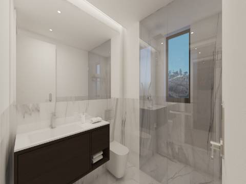 Apartamento de 3 Quartos com terraço vista rio Vila Nova de Gaia