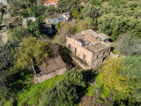 Terreno com 3 Ruínas em Propriedade com grande Potencial, Próximo de Boliqueime