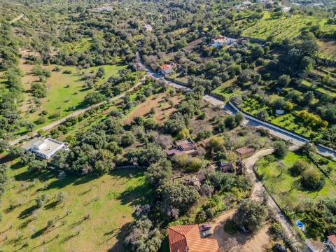 Terreno com 3 Ruínas em Propriedade com grande Potencial, Próximo de Boliqueime