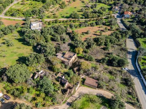 Terreno com 3 Ruínas em Propriedade com grande Potencial, Próximo de Boliqueime