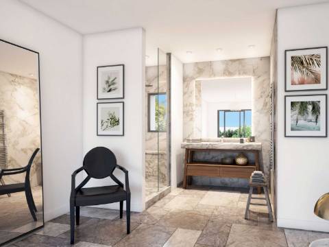 Faro - Moradia T5 em condomínio de luxo com vista para a Ria Formosa