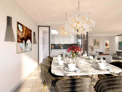 Faro - Moradia T5 em condomínio de luxo com vista para a Ria Formosa