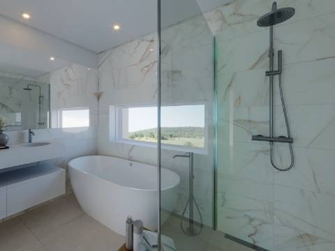 Moderna Moradia Geminada com 2+1 Quartos, inserido num Golfe Resort