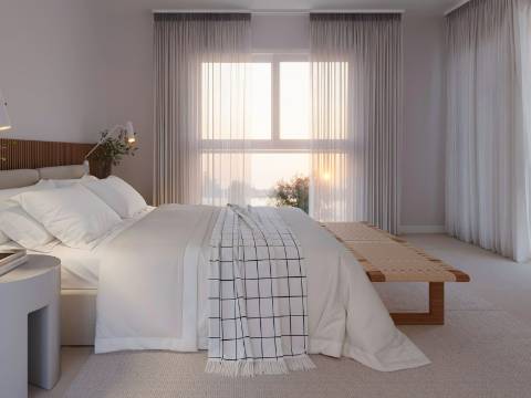 Moderna Moradia Geminada com 2+1 Quartos, inserido num Golfe Resort