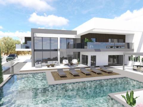 São Brás de Alportel - Terreno c/ projecto aprovado para duas moradias