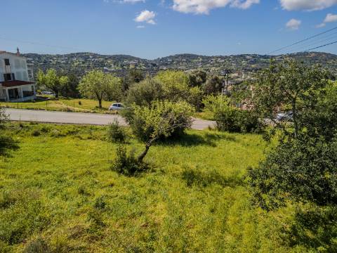São Brás de Alportel - Terreno c/ projecto aprovado para duas moradias
