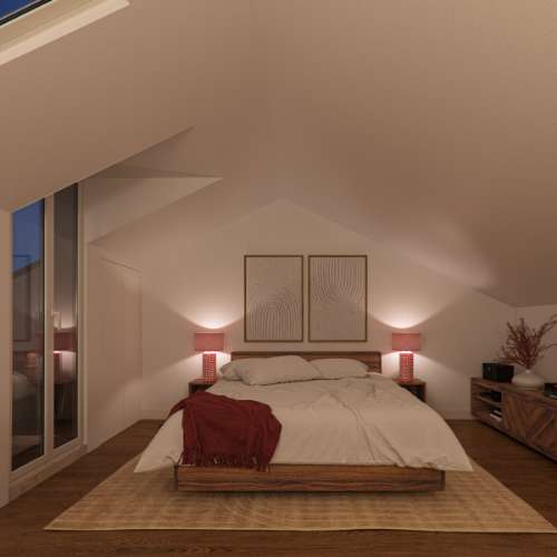 Apartamento com vista num condomínio com Jardim e piscina Arroios