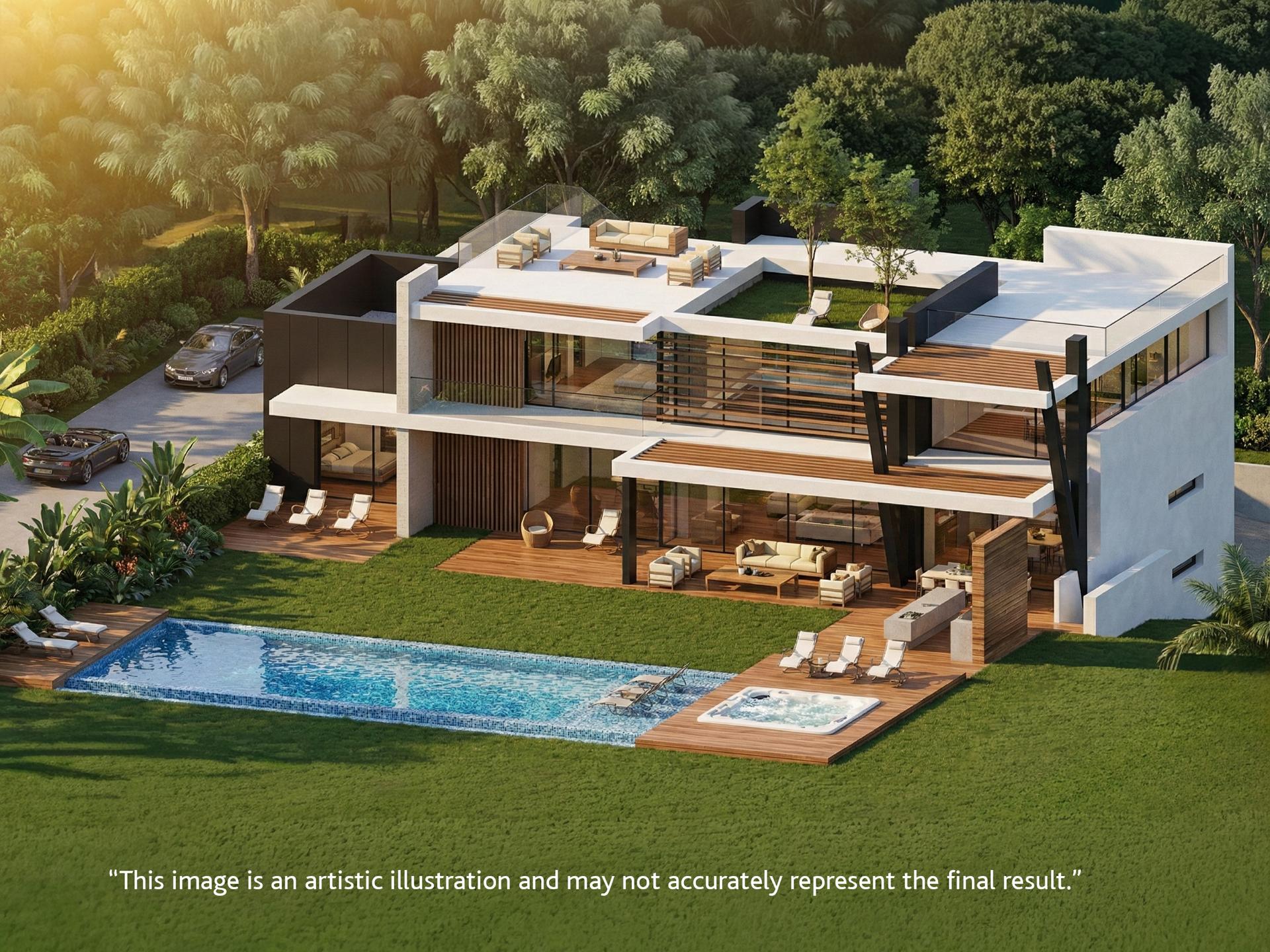 Vila Sol - Moradia Moderna de 5 Quartos, Propriedade de Golfe