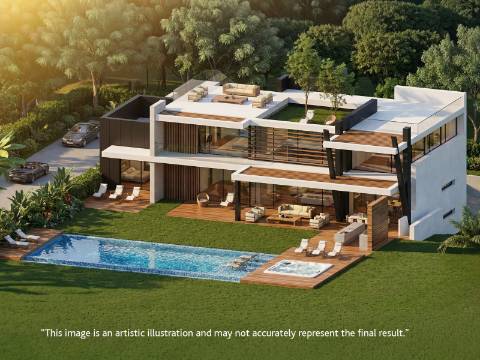 Vila Sol - Moradia Moderna de 5 Quartos, Propriedade de Golfe