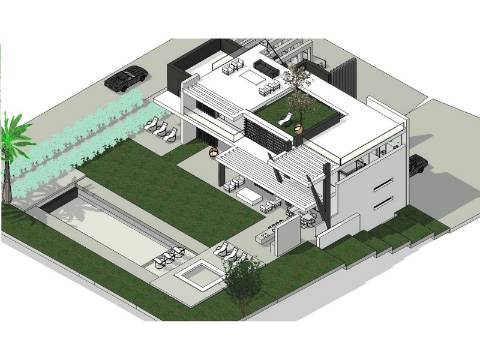 Vila Sol - Moradia Moderna de 5 Quartos, Propriedade de Golfe