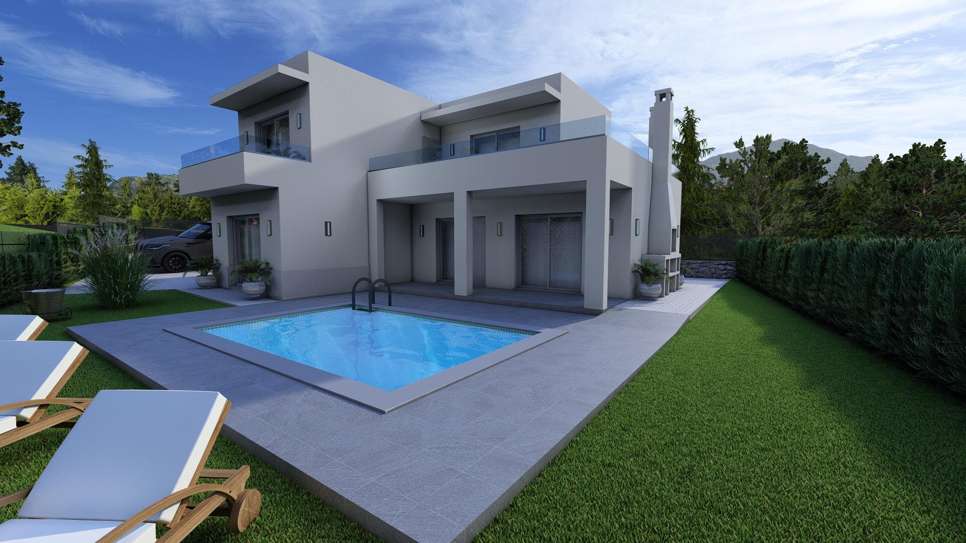 LOULÉ - Moradia T3 com piscina em construção