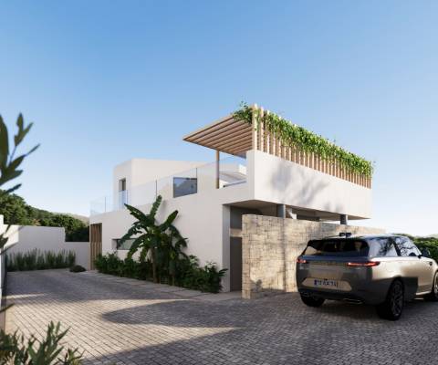 Loulé - Nova Moradia V4 Chave na Mão Com vista Mar Para Venda