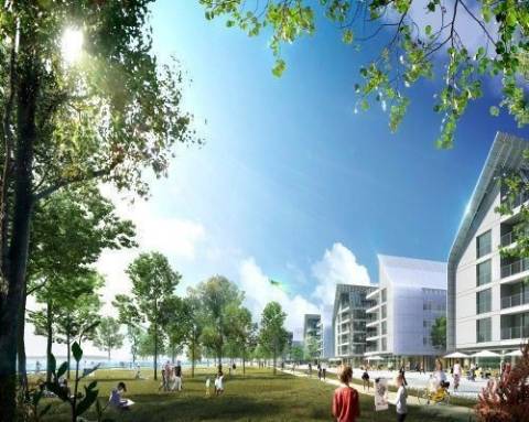 Apartamento T3 | Vista Frontal Rio | Parque das Nações