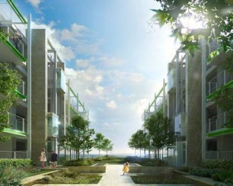 Apartamento T3 | Vista Frontal Rio | Parque das Nações