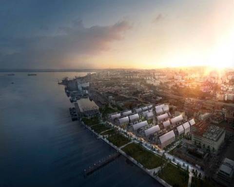 Apartamento T3 | Vista Frontal Rio | Parque das Nações