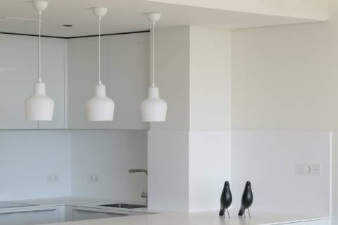 Apartamento T3 | Vista frontal de Rio | Parque das Nações