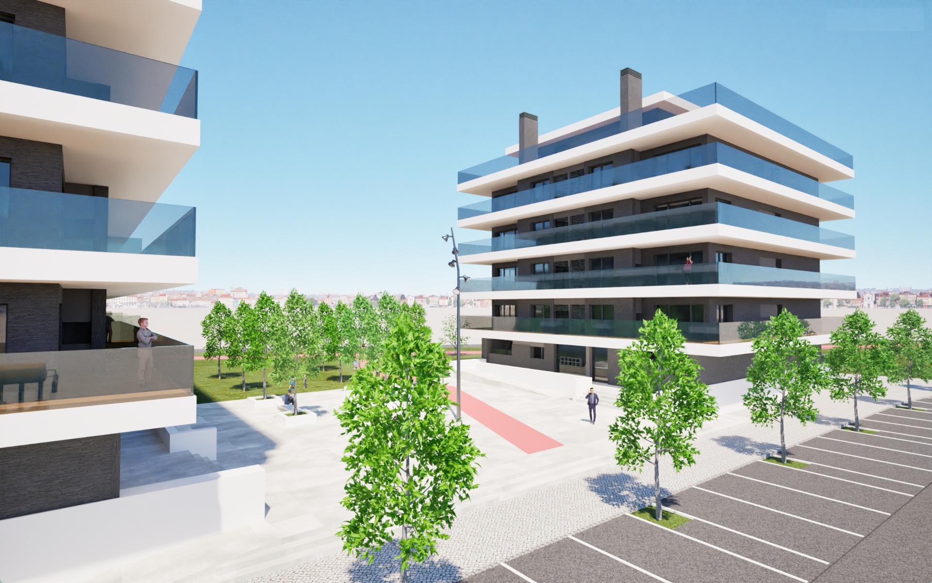 T3 +2 Duplex | Piscina Privada | PINUS URBAN GARDEN II Exclusividade, localização e valorização no Montijo