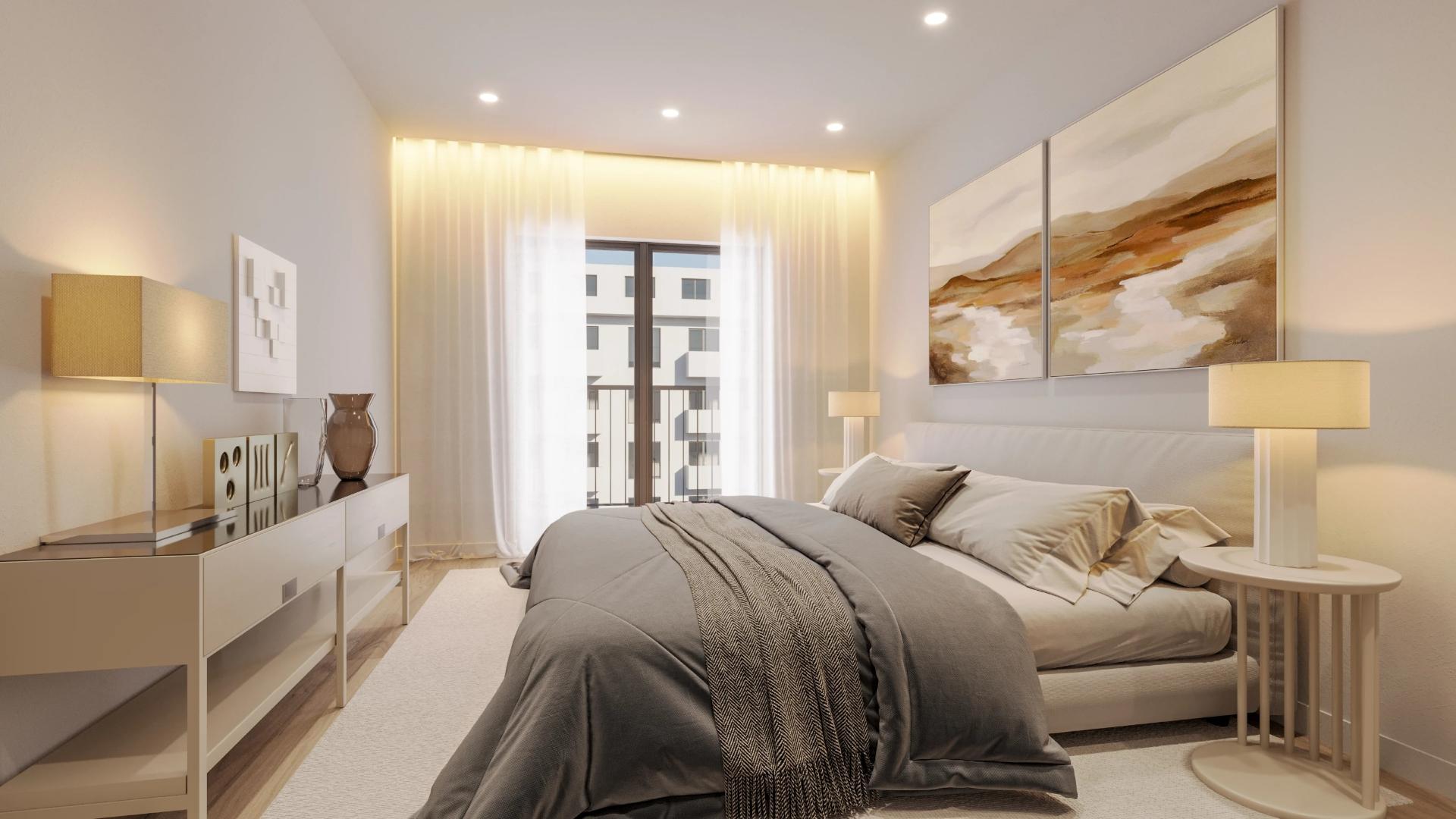 Apartamento T1+2 | Terraço | Montijo
