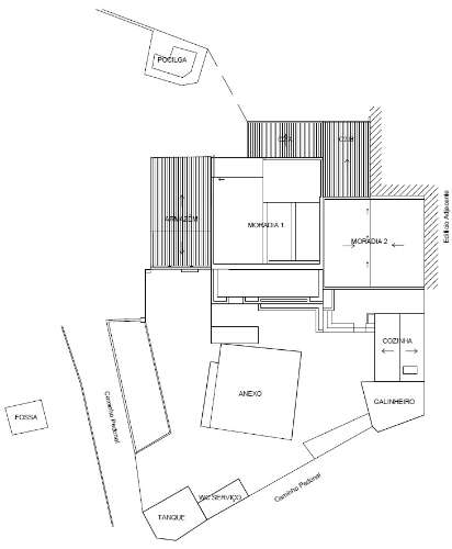 Moradia T2 + Moradia T1 com vista Mar para recuperar em Bias do Norte - Olhão