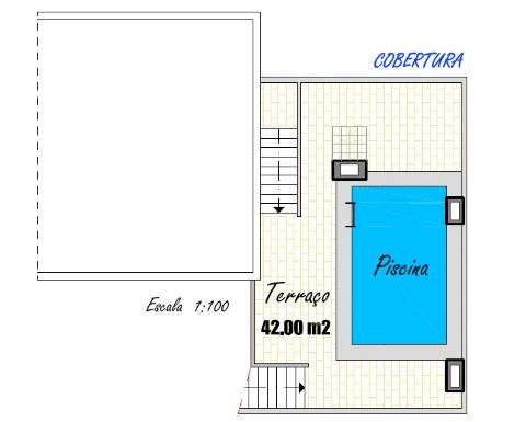 Apartamento T5 Triplex Penthouse com Piscina Privada em Faro