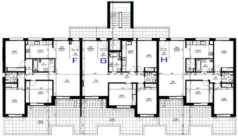 Apartamento T3 novo com estacionamento em Fuzeta
