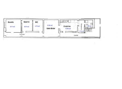 Moradia T1+1 com Quintal em Fuzeta
