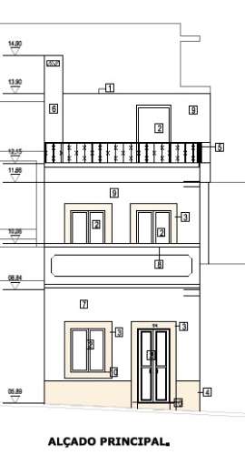 Moradia Típica T1 com Projeto Aprovado em Fuzeta