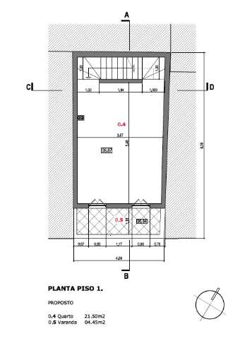 Moradia Típica T1 com Projeto Aprovado em Fuzeta
