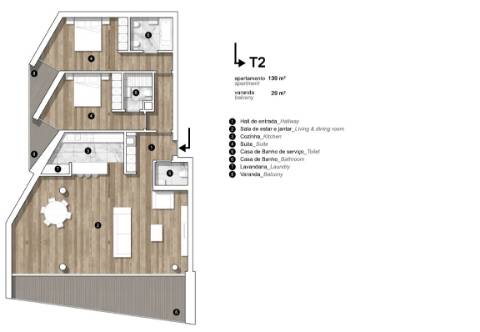 Espectacular Apartamento T2 de Luxo com Vista Ria Formosa