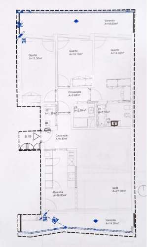 Apartamento T3 em Faro com Estacionamento