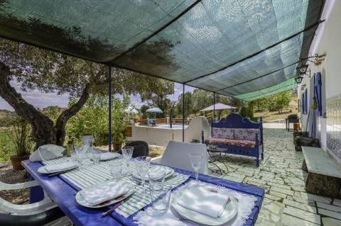 Venda de Quinta no Alentejo com Casa Tradicional, Piscina e 6 Hectares de Terreno - Vila Verde de Ficalho, Alentejo