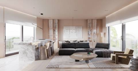 Apartamento T3 Premium em Faro com Rooftop e Piscina Privativa - Luxo Mediterrânico em Faro.