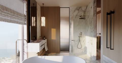 Apartamento T3 Premium em Faro com Rooftop e Piscina Privativa - Luxo Mediterrânico em Faro.