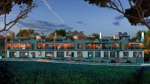 Luxo Mediterrânico: T4 Exclusivo com Vistas Únicas da Ria Formosa. Apartamento T4 de luxo exclusivo com Rooftop e Piscina privativa em Faro.