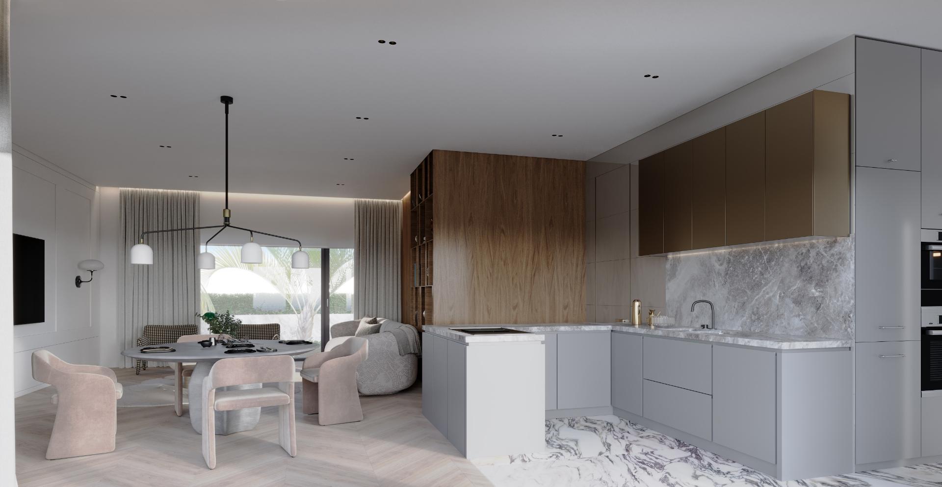 Apartamento T3: Conforto, Design com jardim e elevador privativos