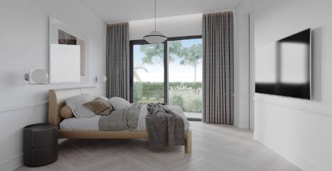 Apartamento T3: Conforto, Design com jardim e elevador privativos