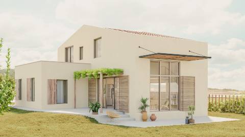 Moradia individual T4 , Cerro Mouro ,.Lagos