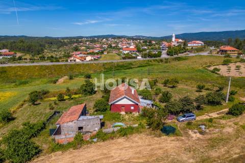 Moradia T3 com 1 hectare de terreno em Proença a Nova