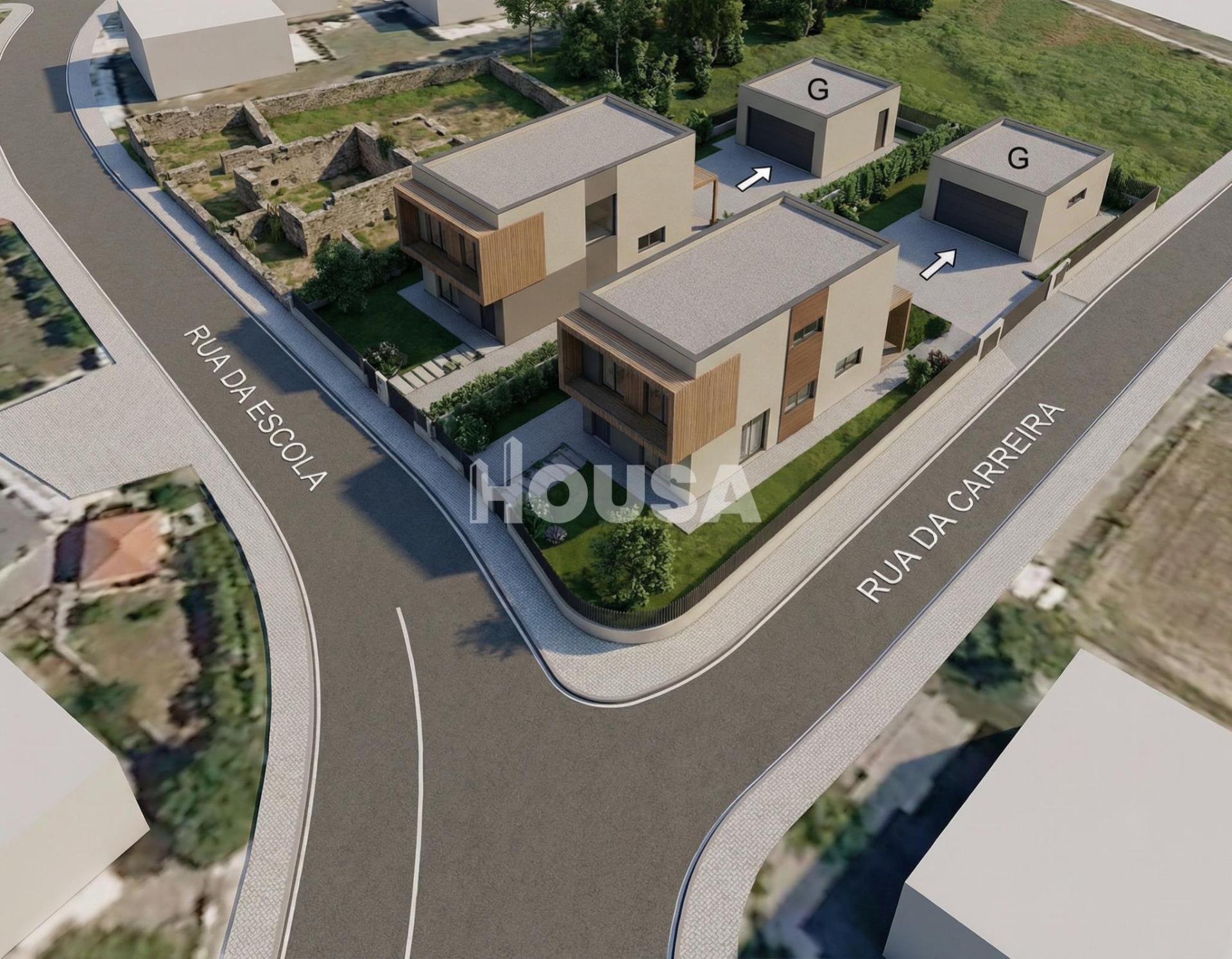 Terreno Urbano com 613m² | Possibilidade de Construção de 2 Moradias | Bidoeira – Leiria