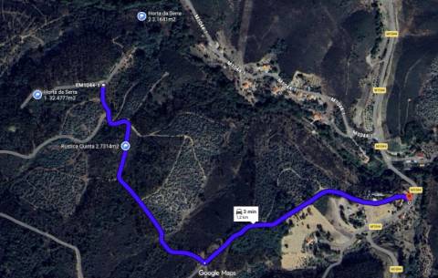 Propriedade com Habitação para Reabilitação e 37 Hectares de Natureza 
Property with House for Renovation and 37 Hectares of Nature