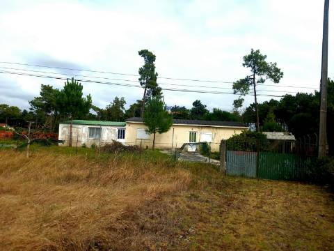 Moradia T1 inserida lote terreno 646m2 Pataias e Martingança