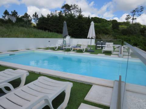 Moradia Moderna com piscina Roof Top em Óbidos